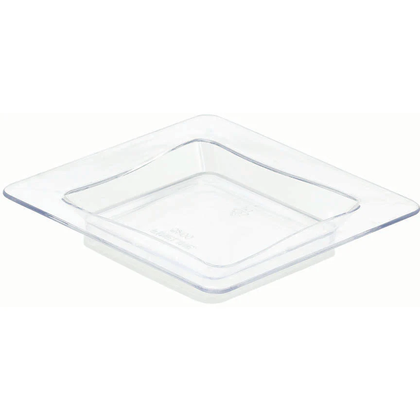 Clear Square Plates