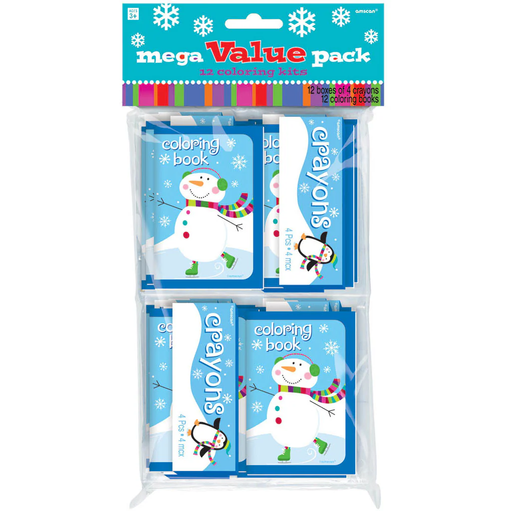 Coloring Kits Winter Fun Mvp