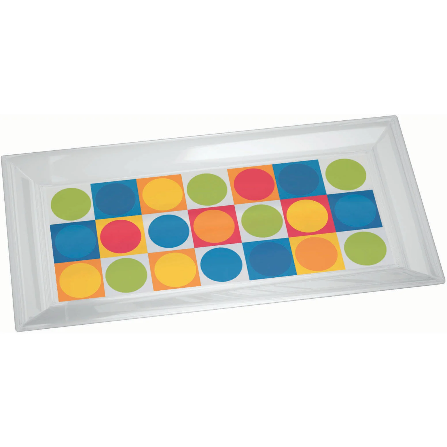 Cool Grad Plastic Platter