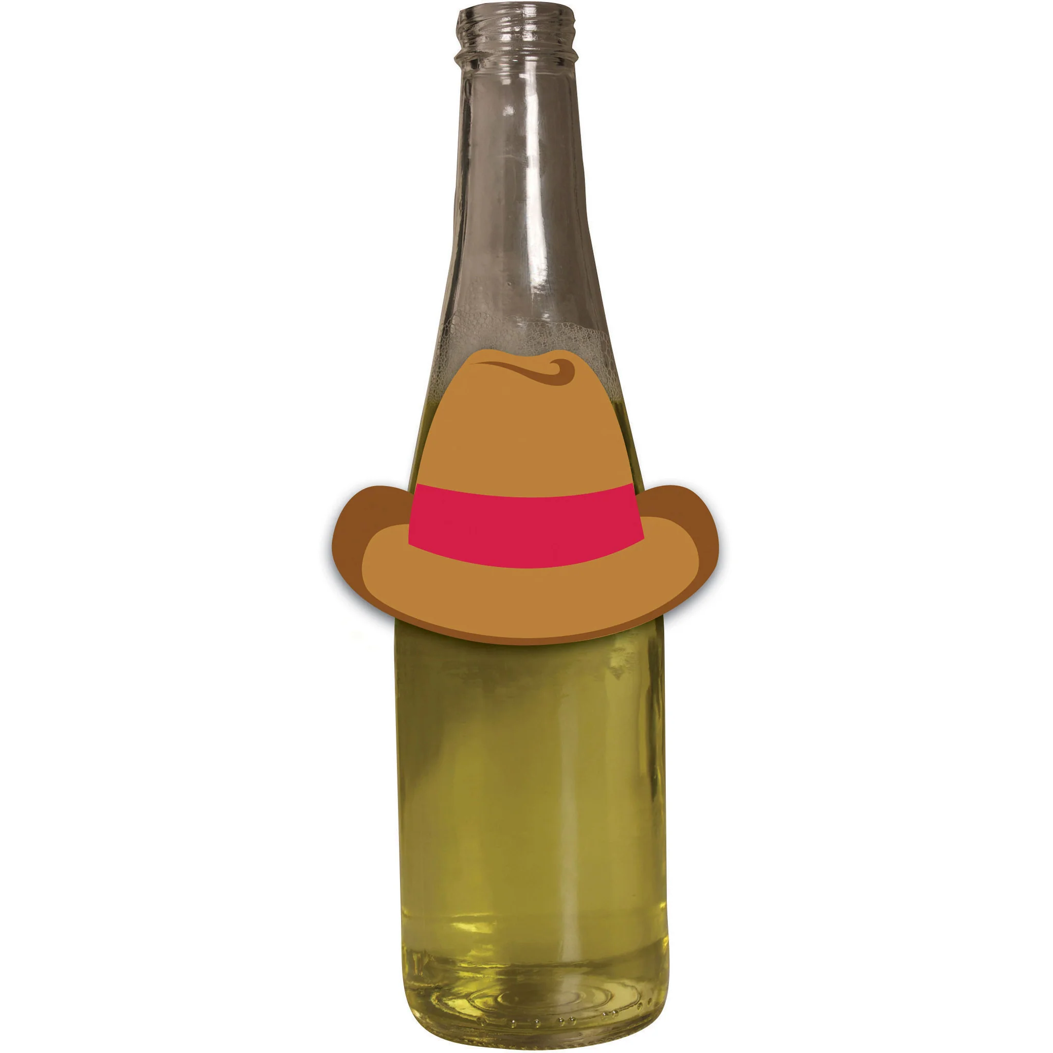 Cowboy Hat Bottle Tag