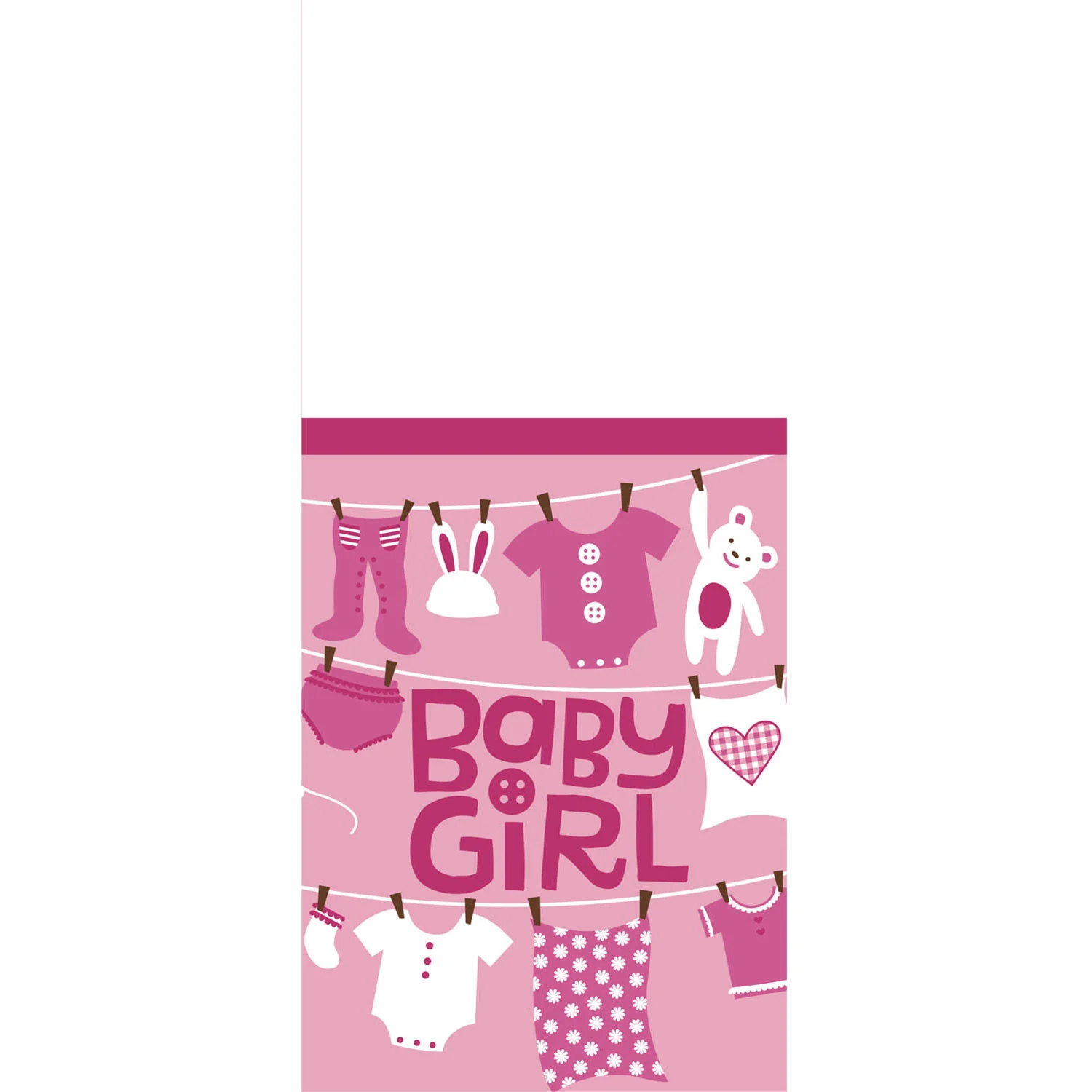 Cute as a Button - Girl Table Cover