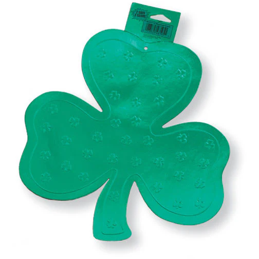 12" Foil Shamrock Cutout
