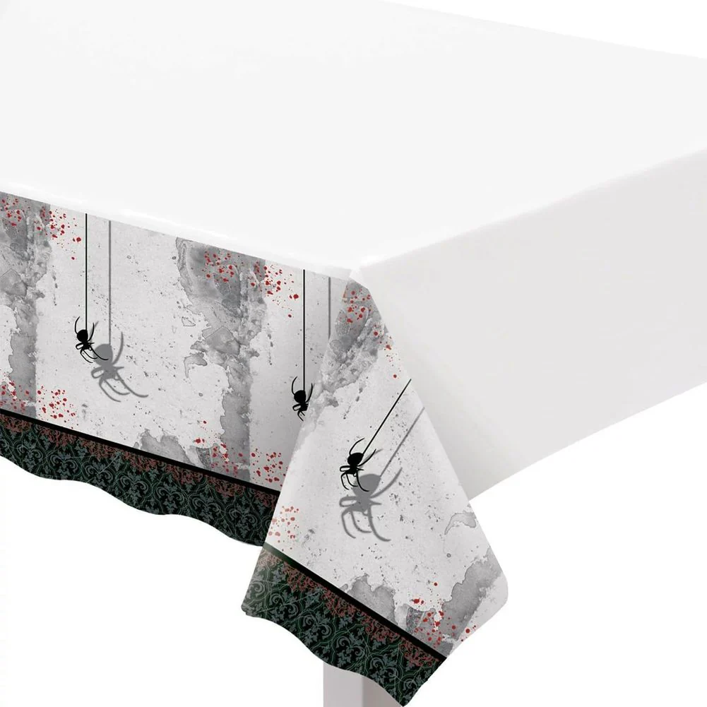Dark Manor Plastic Table Cover (1ct)