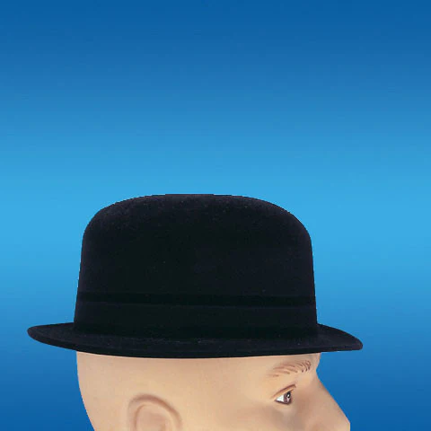 Derby Hat-Black Velure