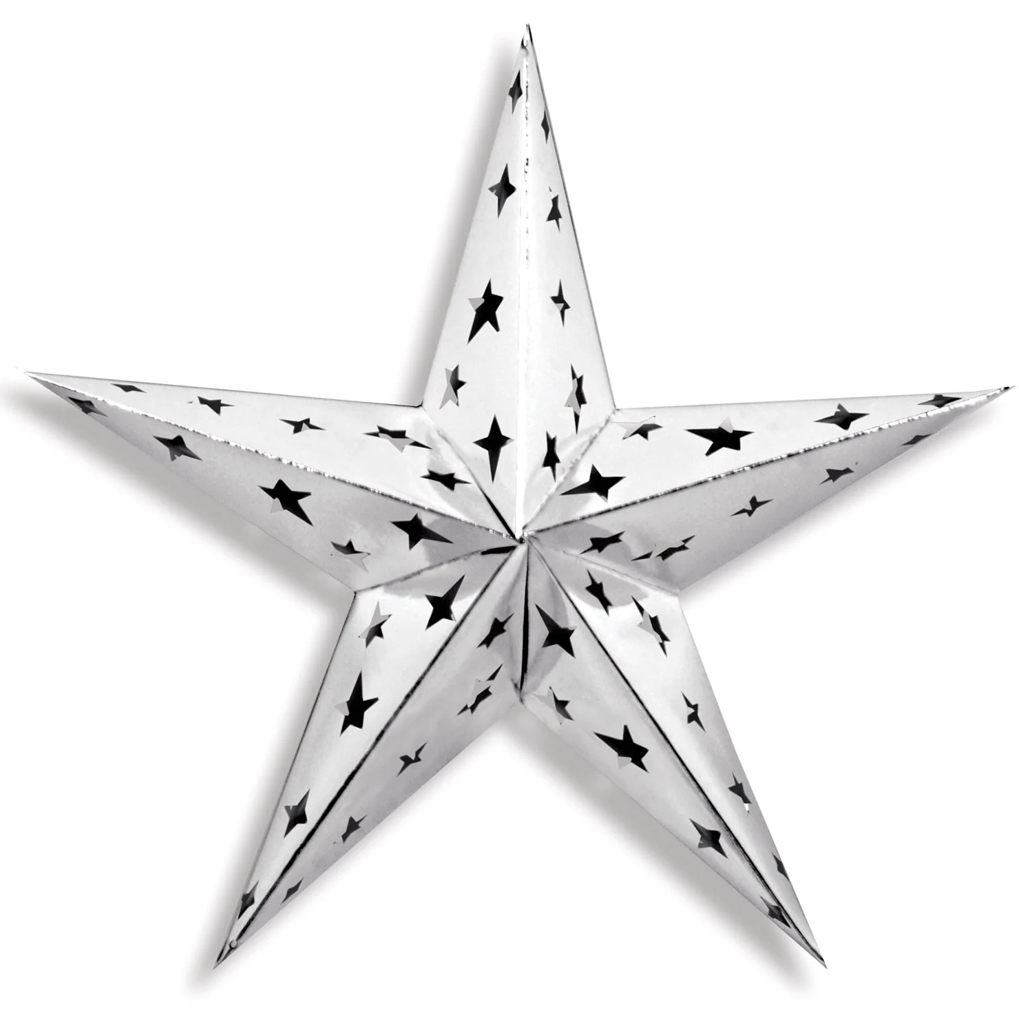 Dimensinal Foil Star