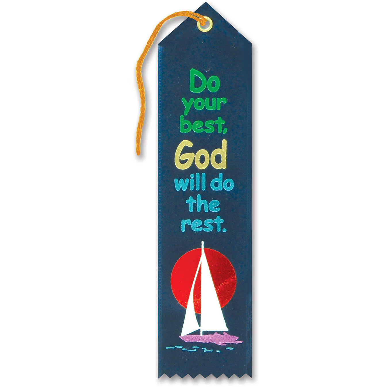 Do Your Best, God Will Do The Rest Inspirational Ribbon