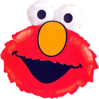 Elmo Head Helium Shape