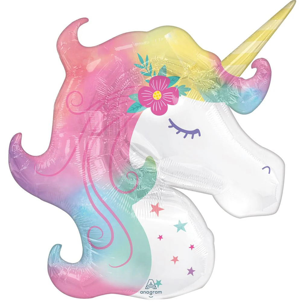 Enchanted Unicorn Super Shape Foil Balloon