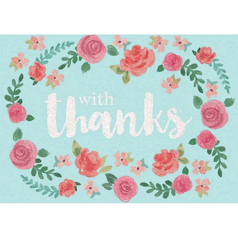 Floral Thank You Notes (8 ct)