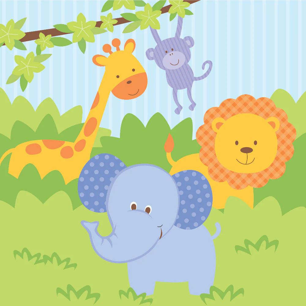 Forest Friends Beverage Napkins (16ct)
