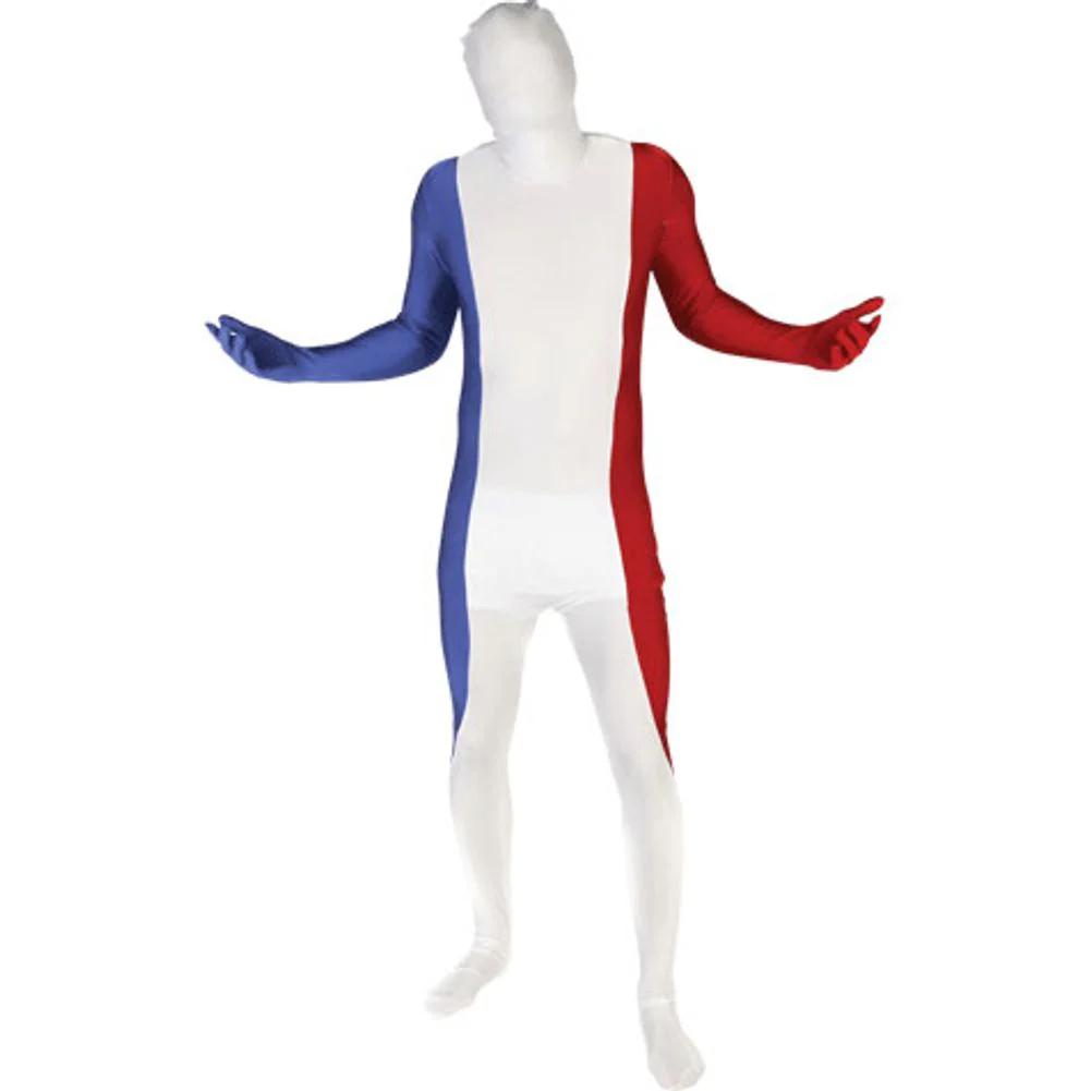 France Flag Adult Morphsuit