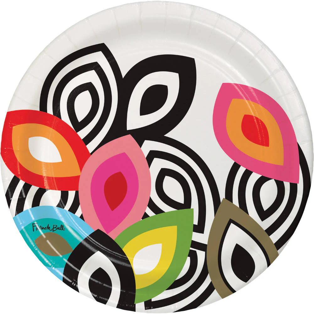 French Bull Foli Dessert Plates (10ct)