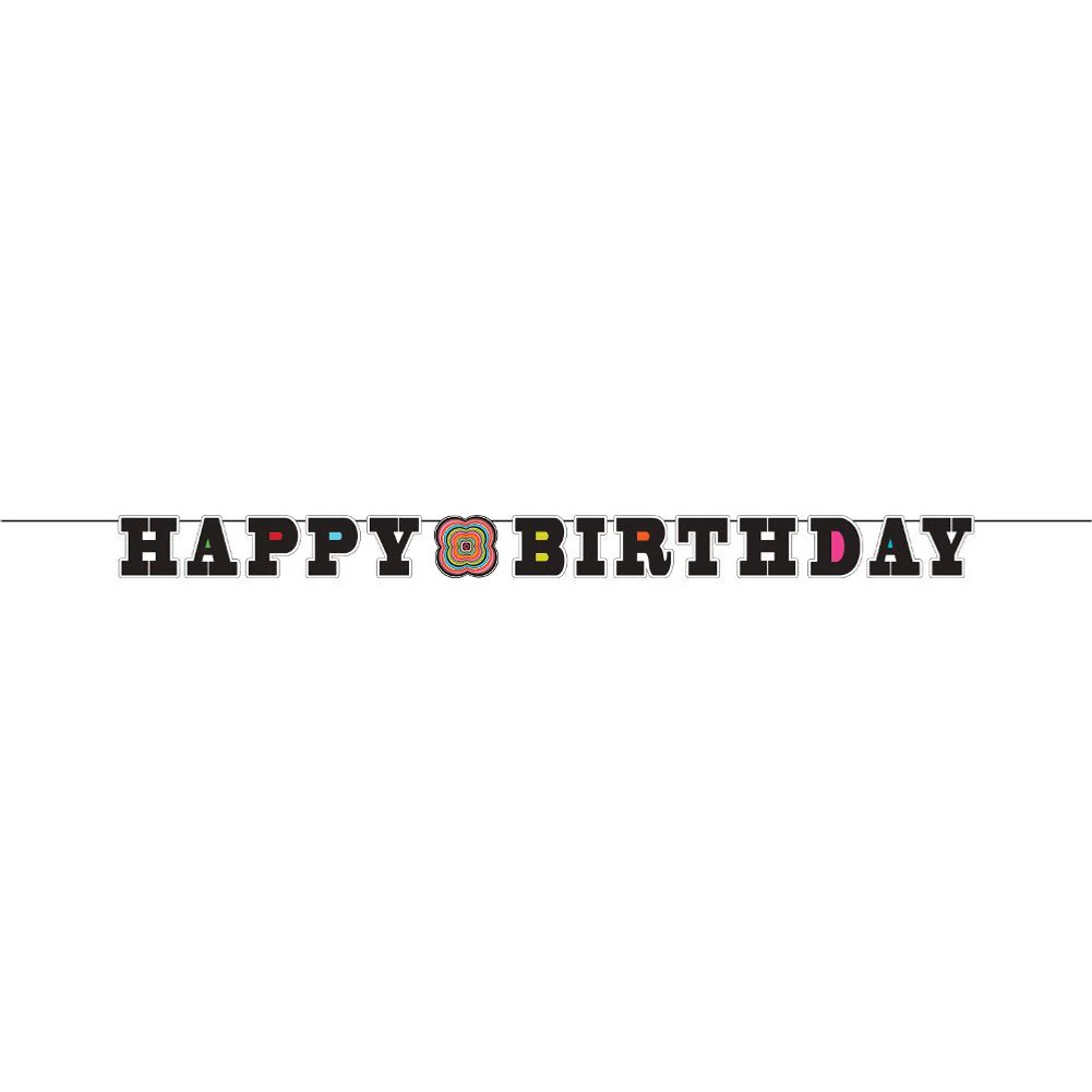 French Bull Mod Birthday Letter Banner
