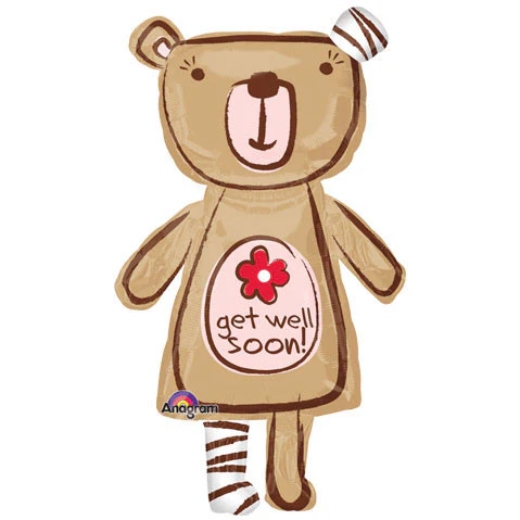 Get Well Soon Huggable Bear Super Shape