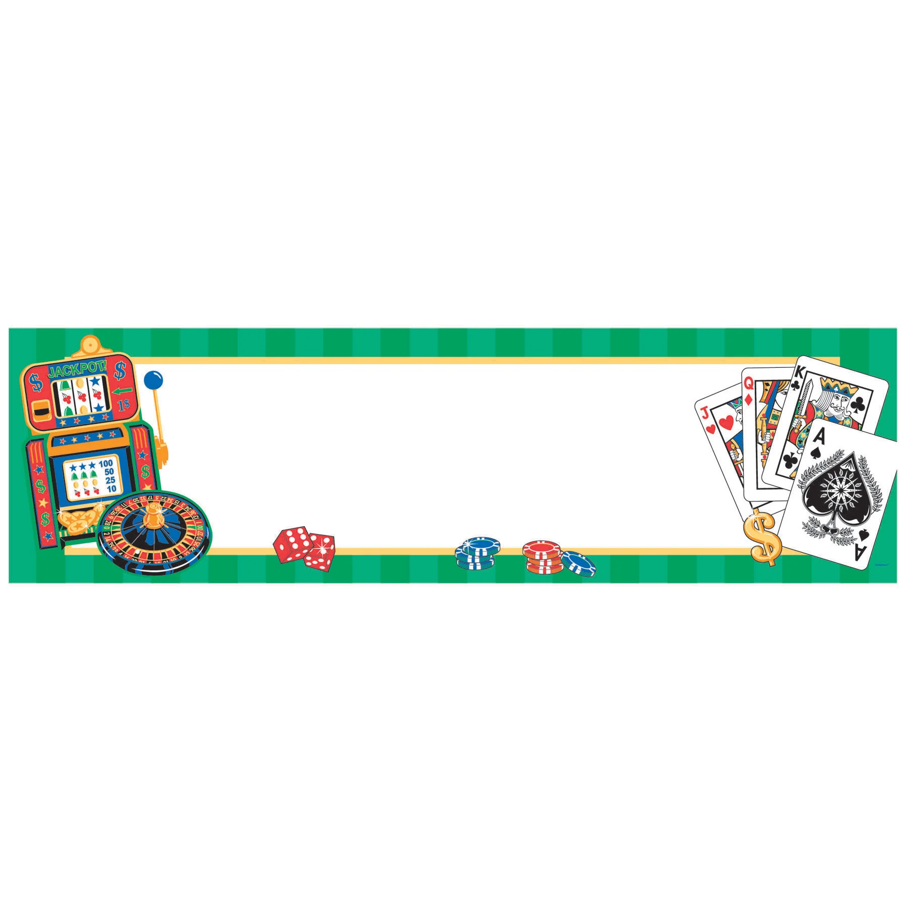 Giant Personalizable Casino Banner