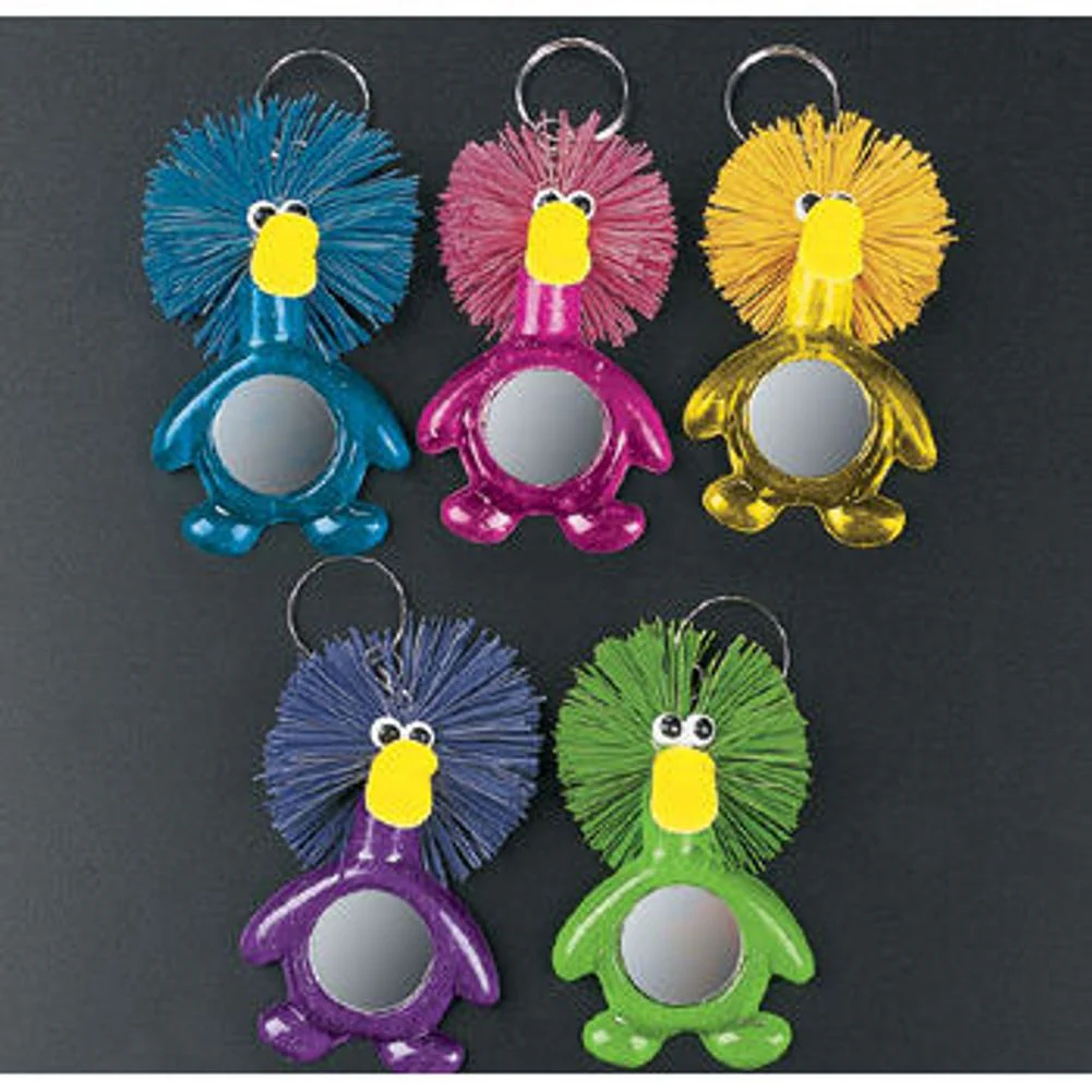 Glitter Duck Key Chain