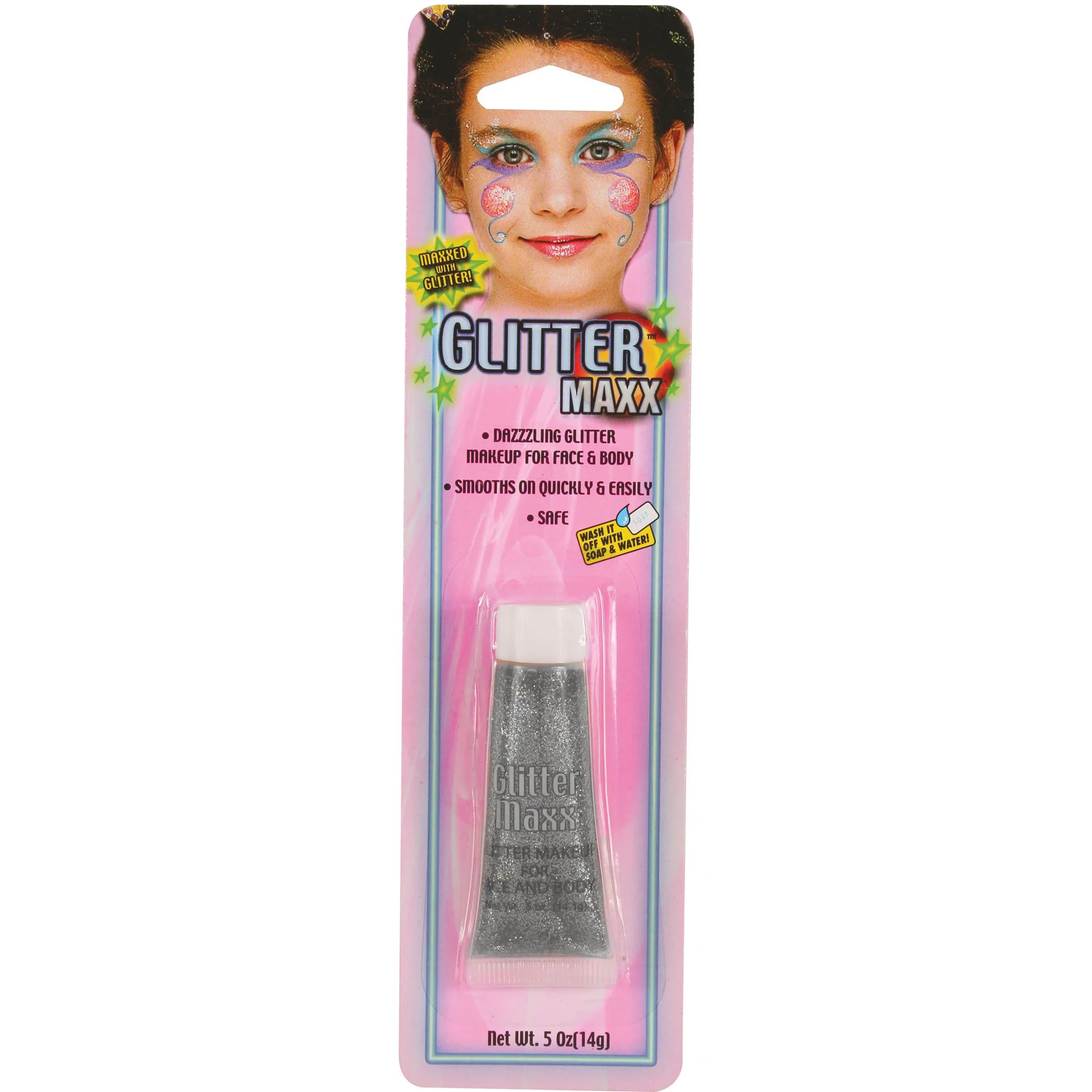Glitter Maxx Makeup for Face and Body - Silver