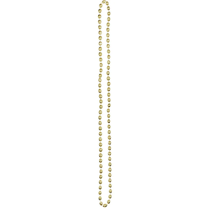 Gold 30" Metallic Beads