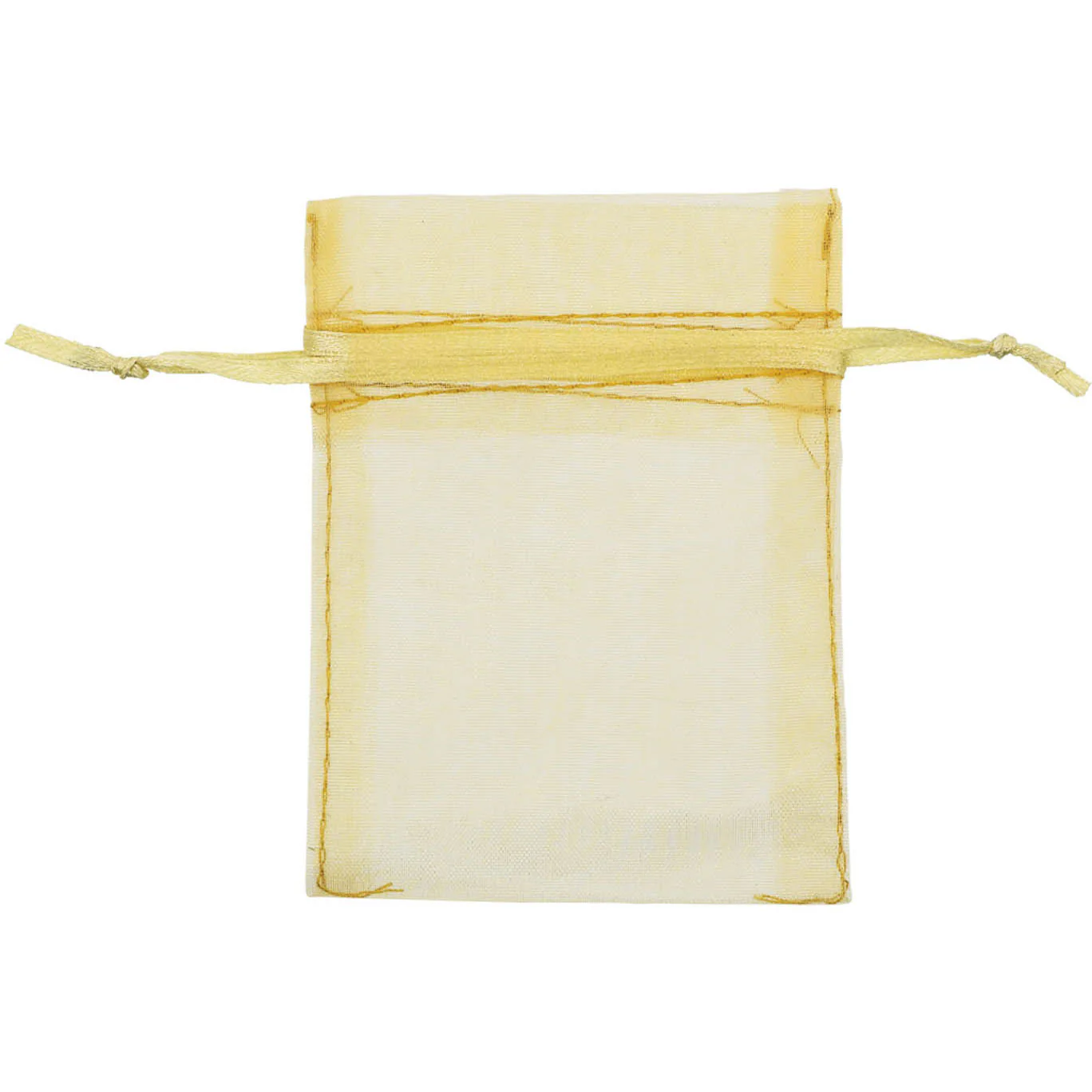 Gold Organza Bags
