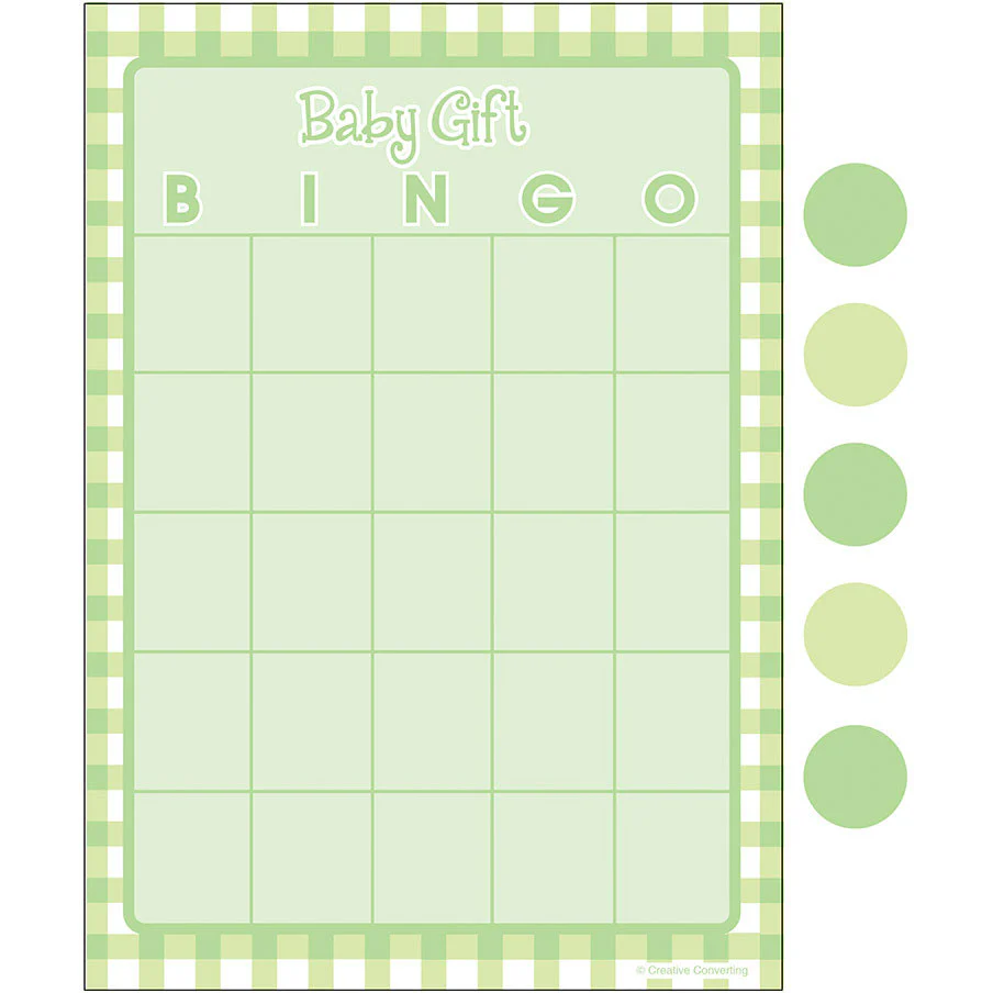 Green Dots Bingo Game