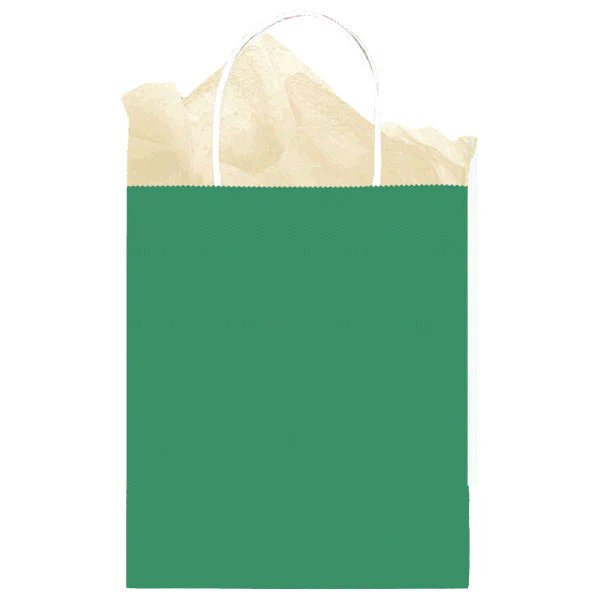 Green Kraft Medium Gift Bag