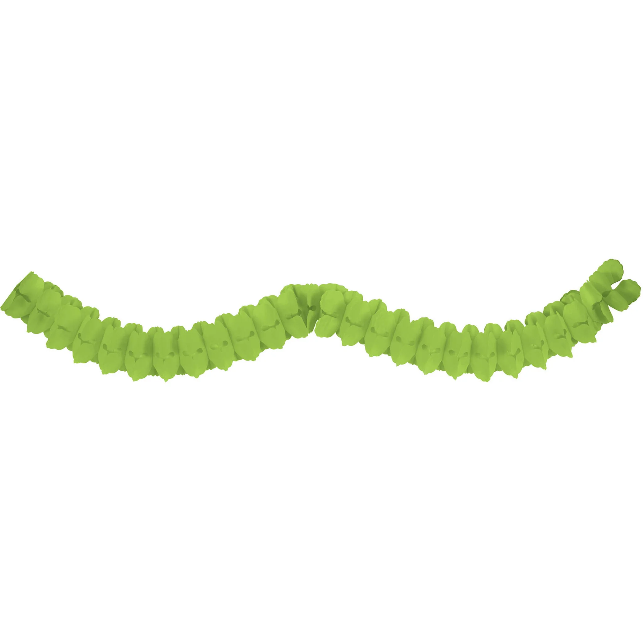12' Kiwi Tissue Paper Garland