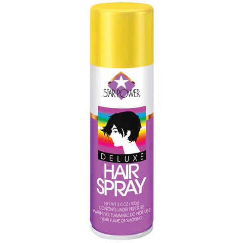 Hair Spray-Yellow Fluorescent