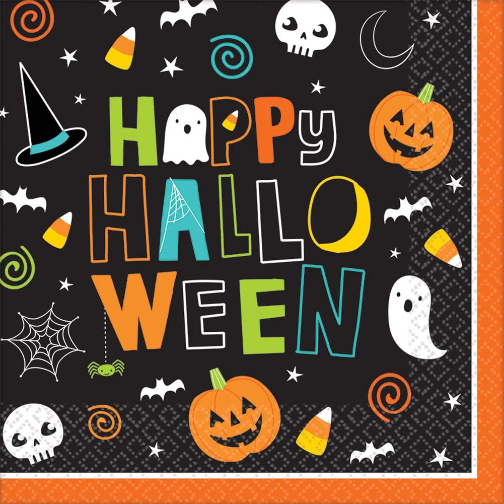 Hallo-ween Friends Luncheon Napkins (125ct)