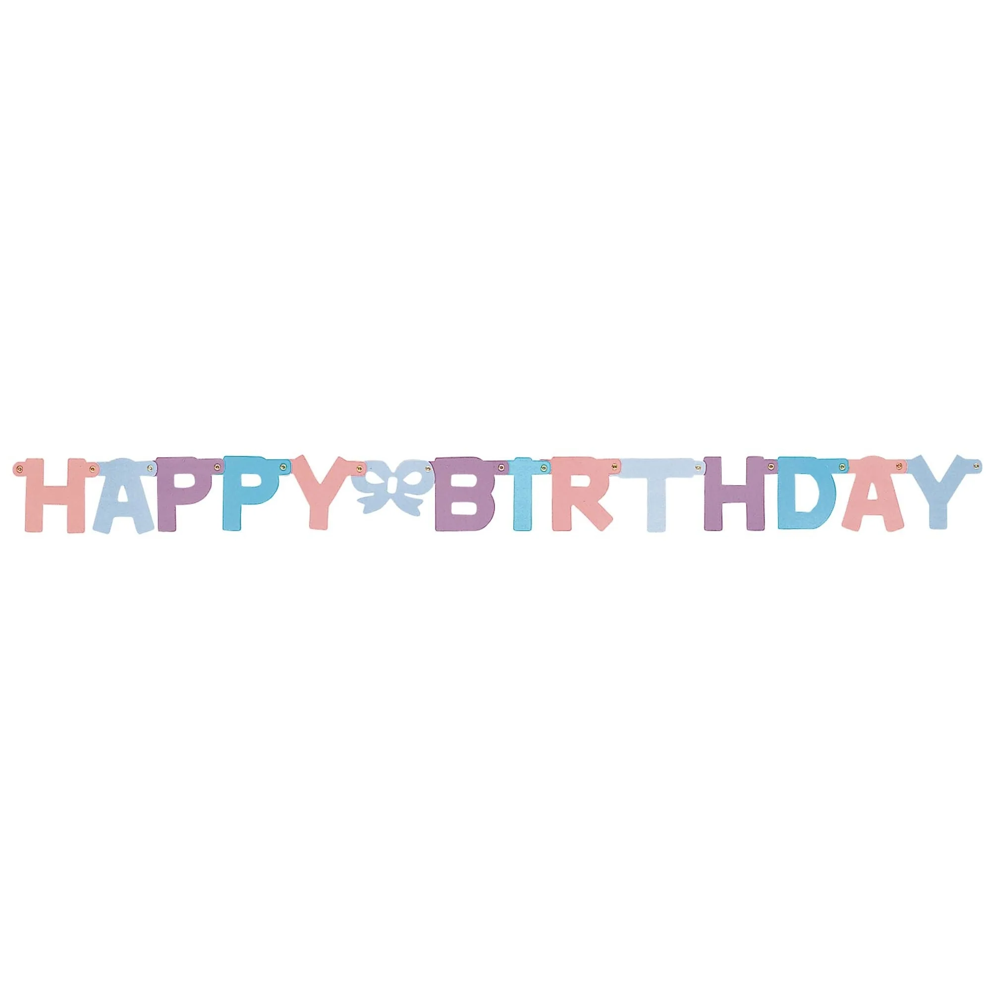 Happy Birthday Letter Banner - Image 2