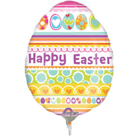 Happy Easter Egg Mini Shape