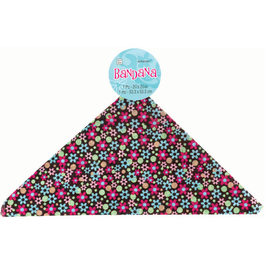 Hippie Chick Birthday Child Bandana