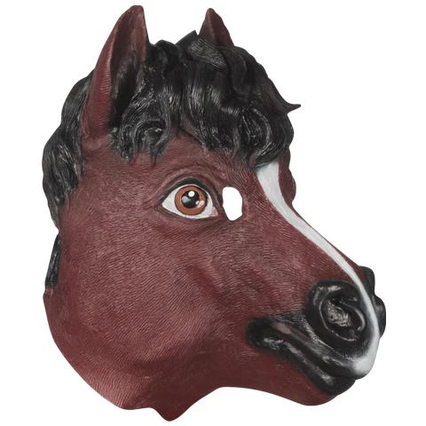 HORSE MASK TEENAGE SIZE