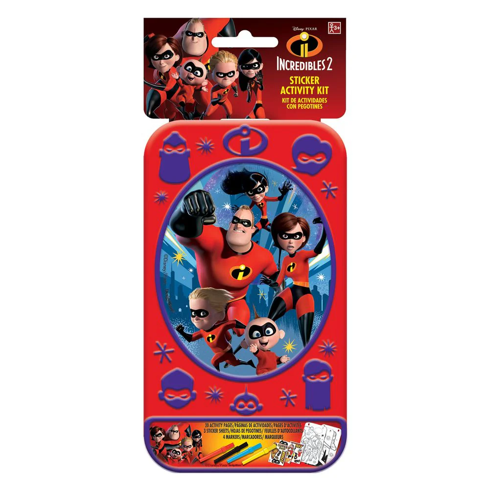 Incredibles 2 Sticker Activity Book