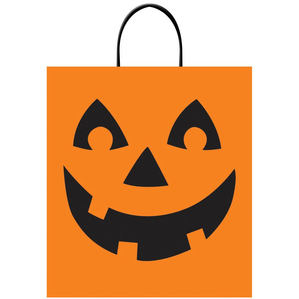 Jack-O-Lantern Trick or Treat Bag