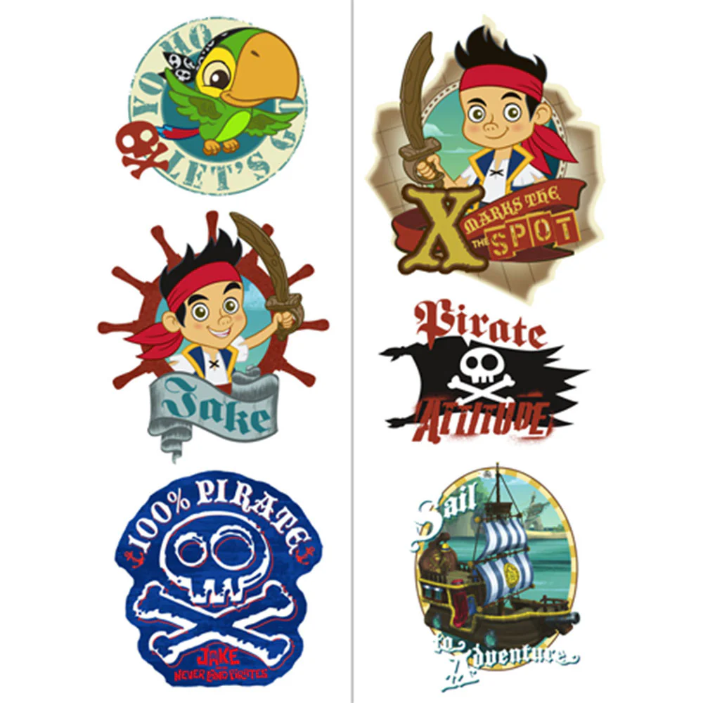 Jake and the Never Land Pirates Temp Tattoos - Image 2