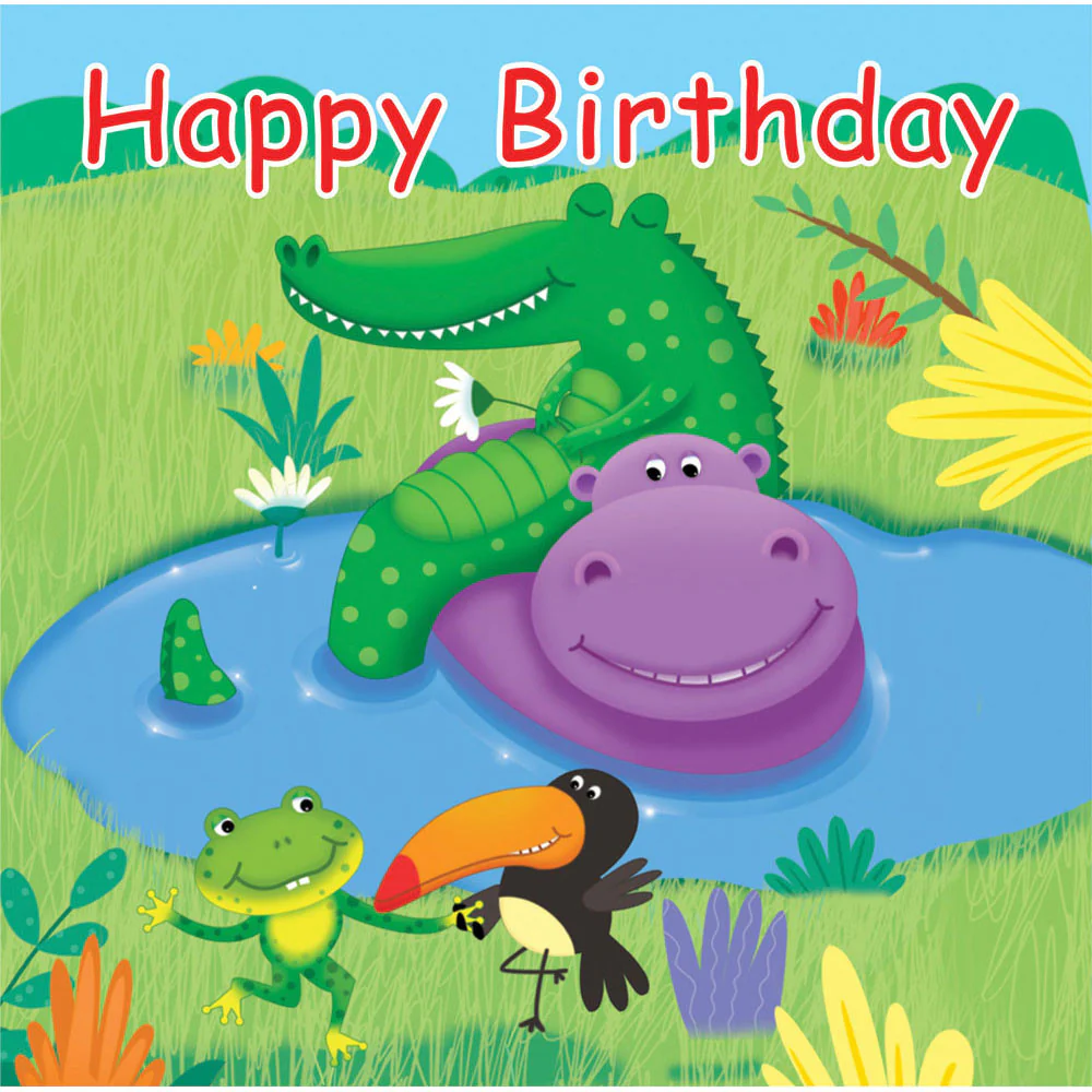 Jungle Buddies Luncheon Napkins (16ct)