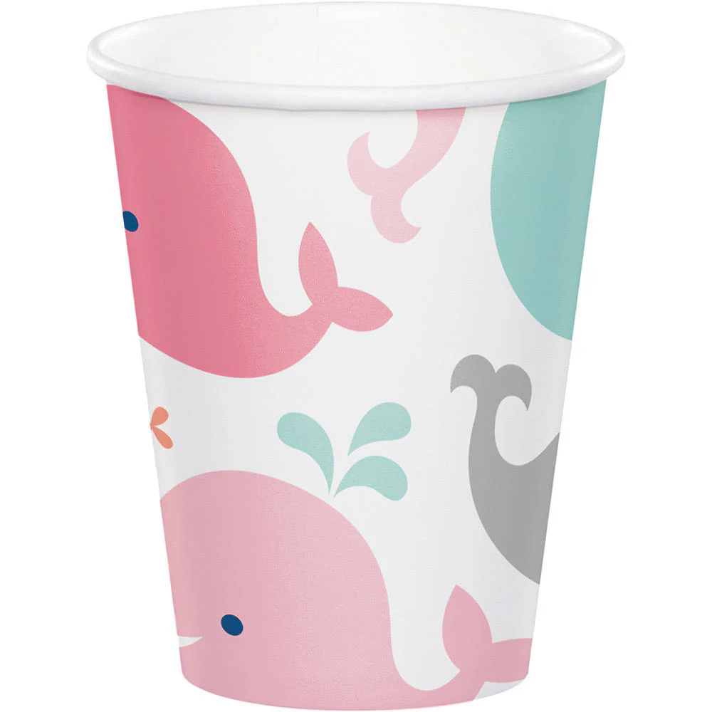 Lil' Spout Pink 9oz Cups (8ct)