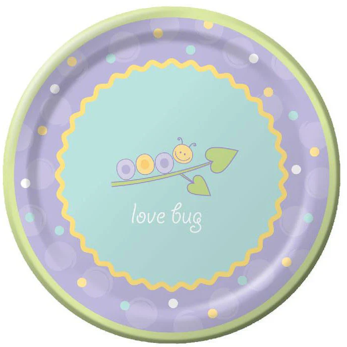 Love Bug Dinner Plates (8ct)