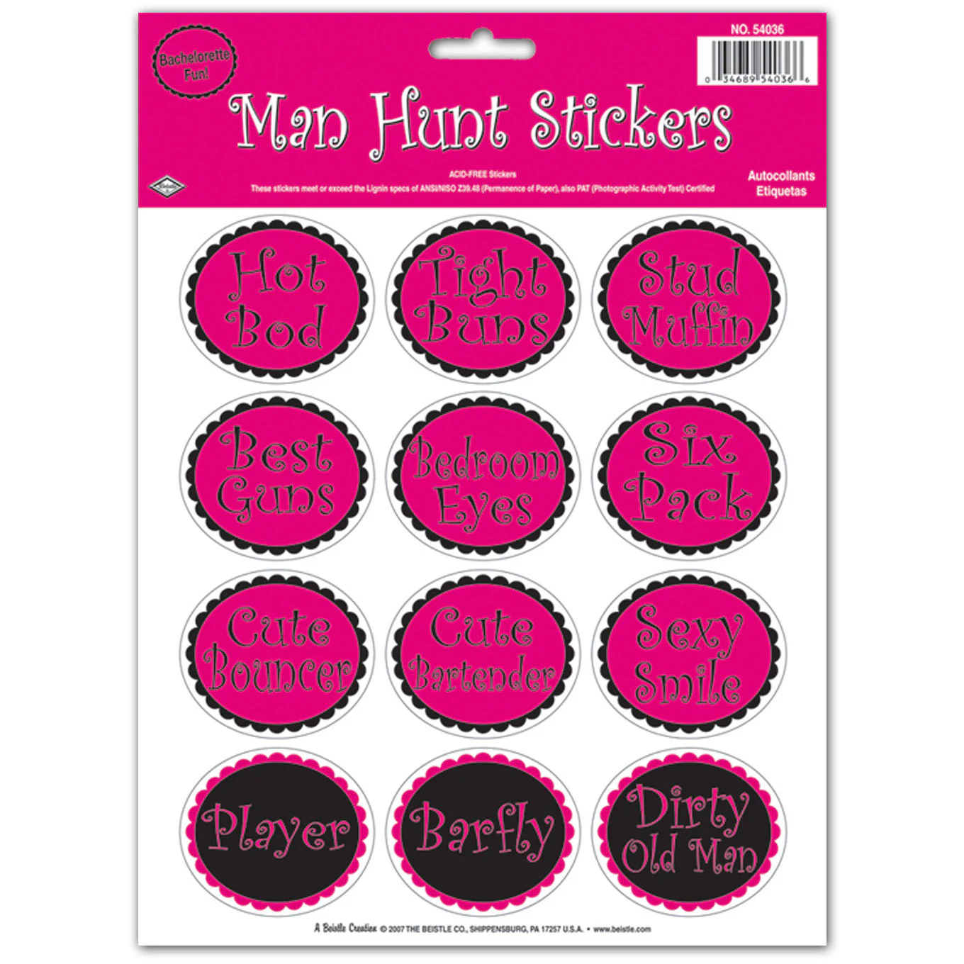 Man Hunt Stickers