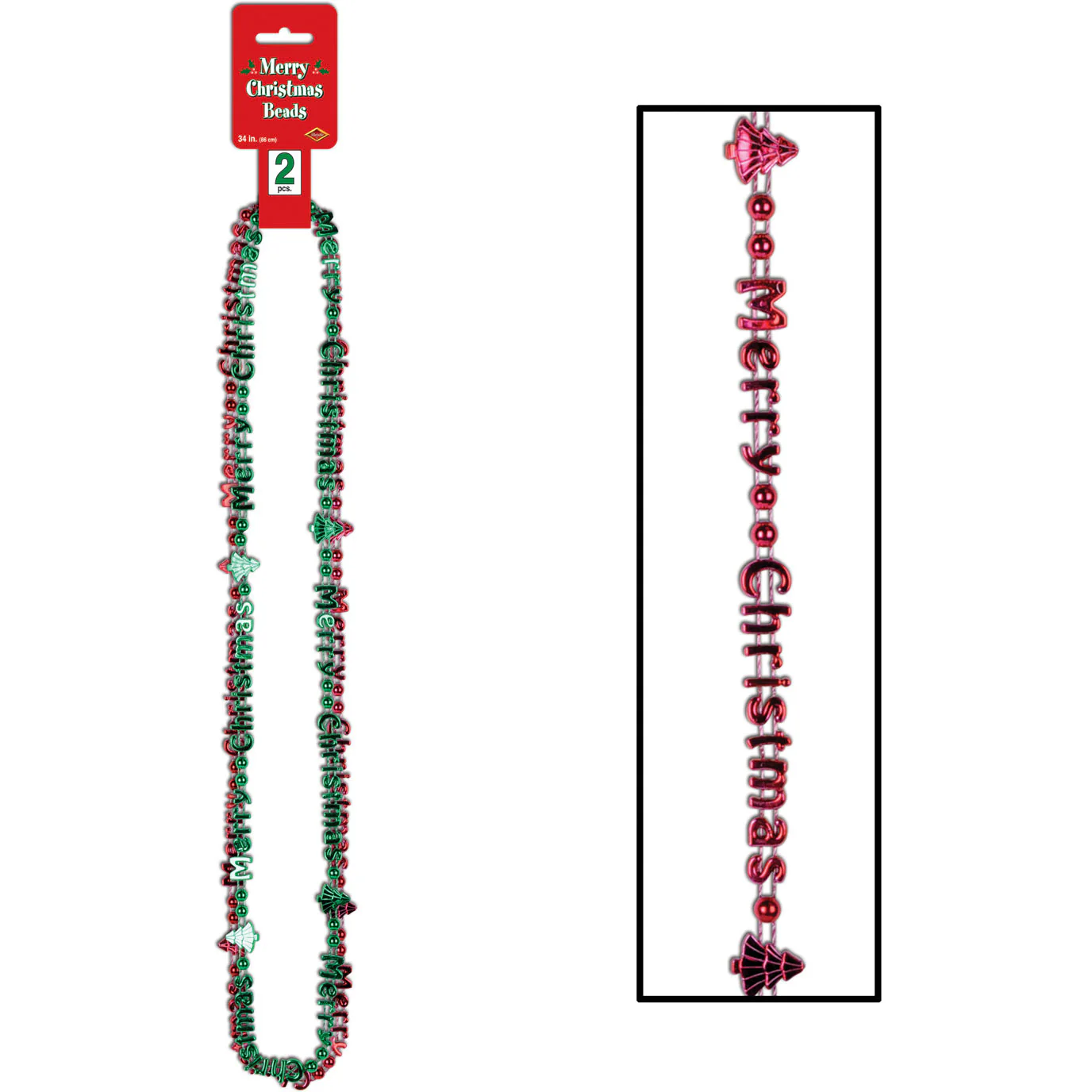 Merry Christmas Beads