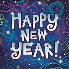 Midnight Festivities Luncheon Napkins (36ct)