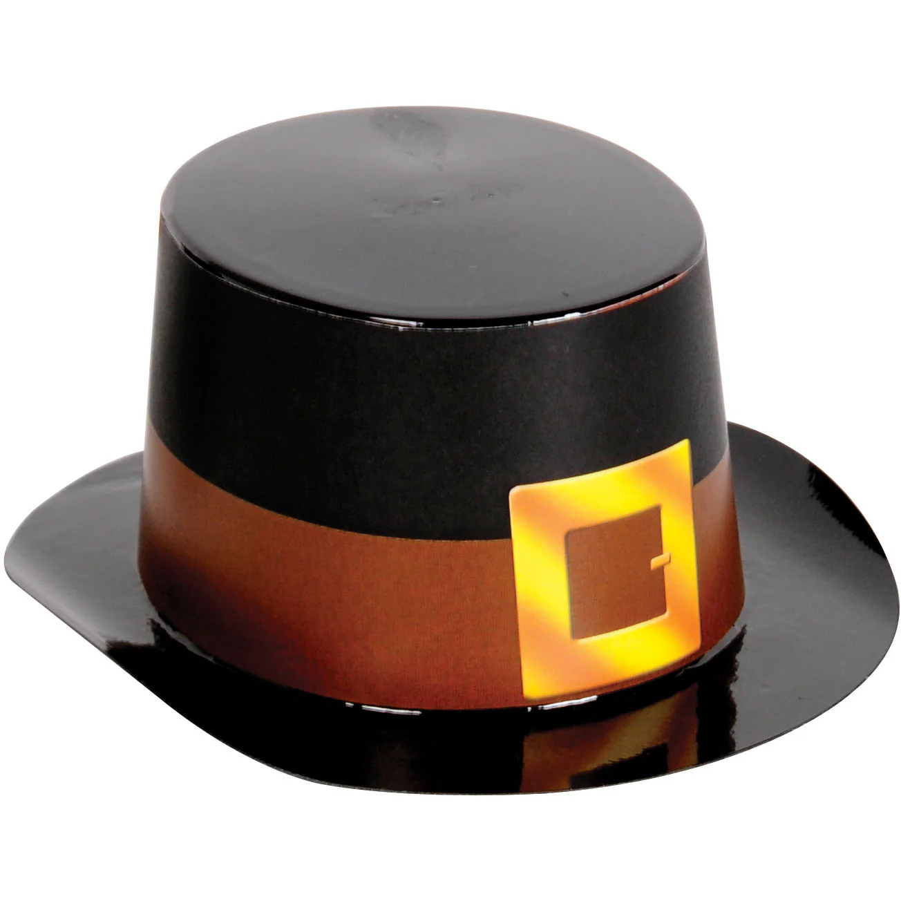 Mini Plastic Top Hat with Buckle Band