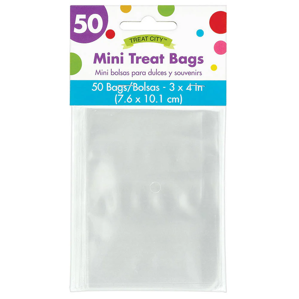 Mini Treat Cello Bags (50 ct)