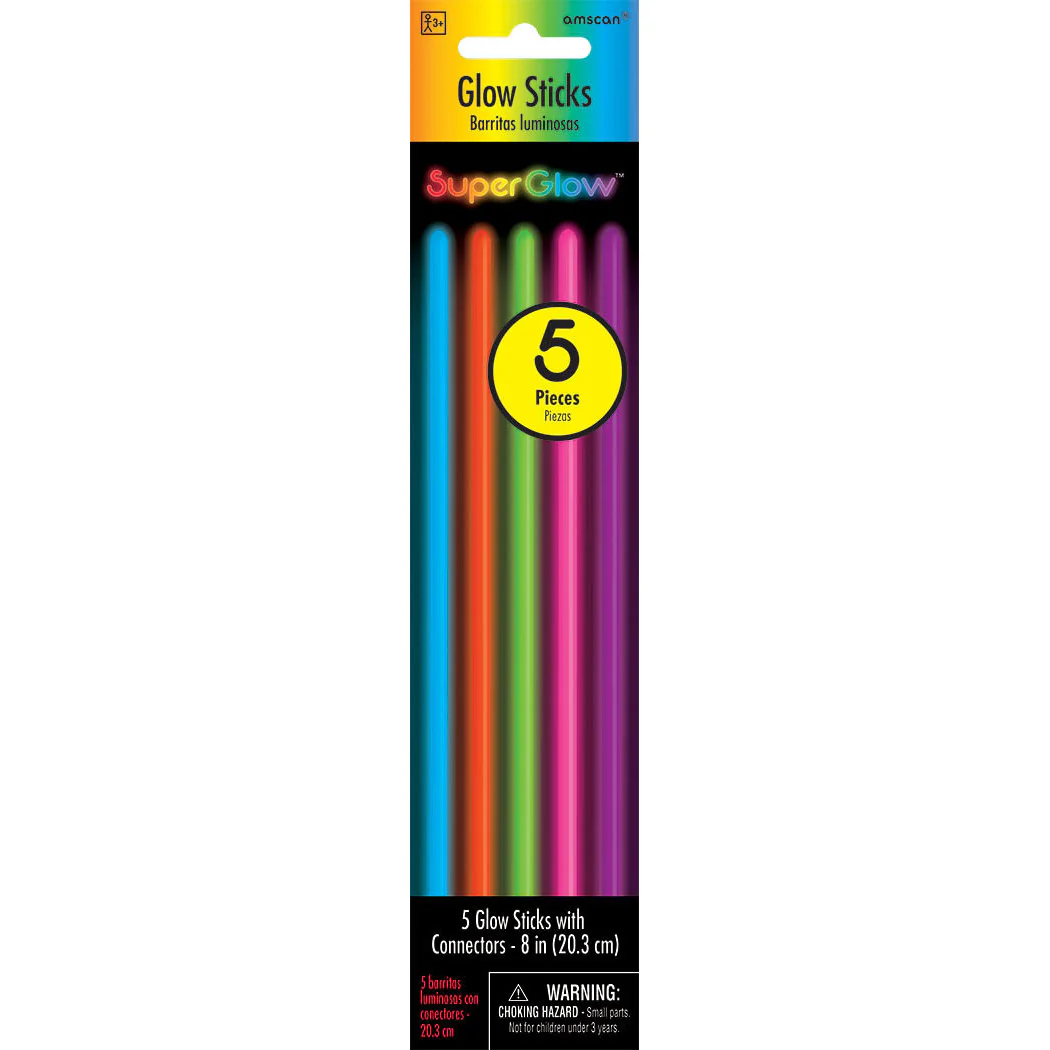Neon Birthday Glow Sticks