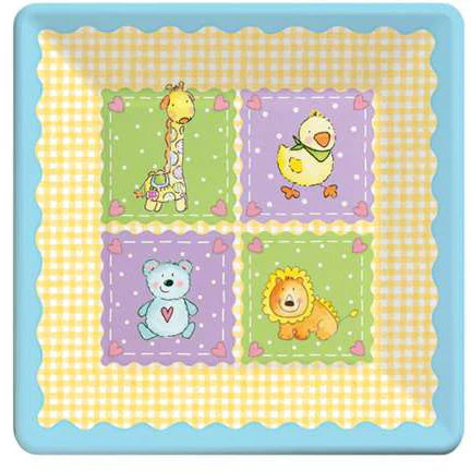 Nursery Friends Banquet Plates (8ct)