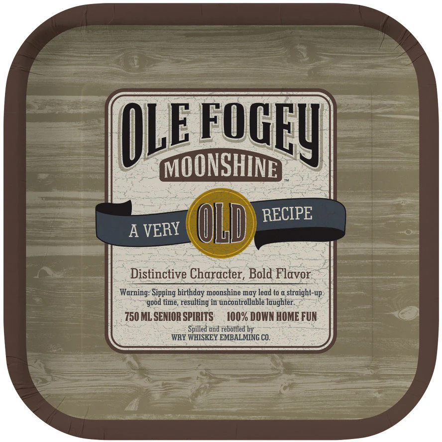 Ole Fogey Dinner Plates (8ct)