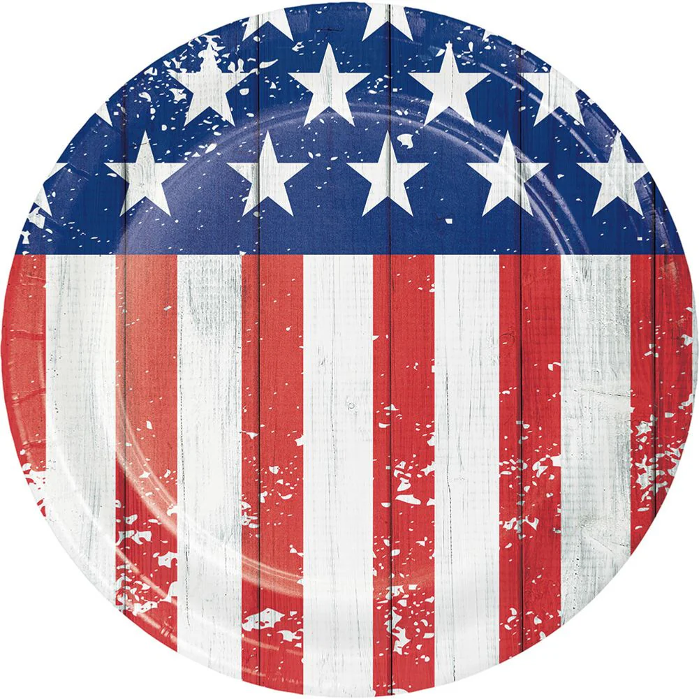 Patriots Glory Dessert Plates (8 ct)