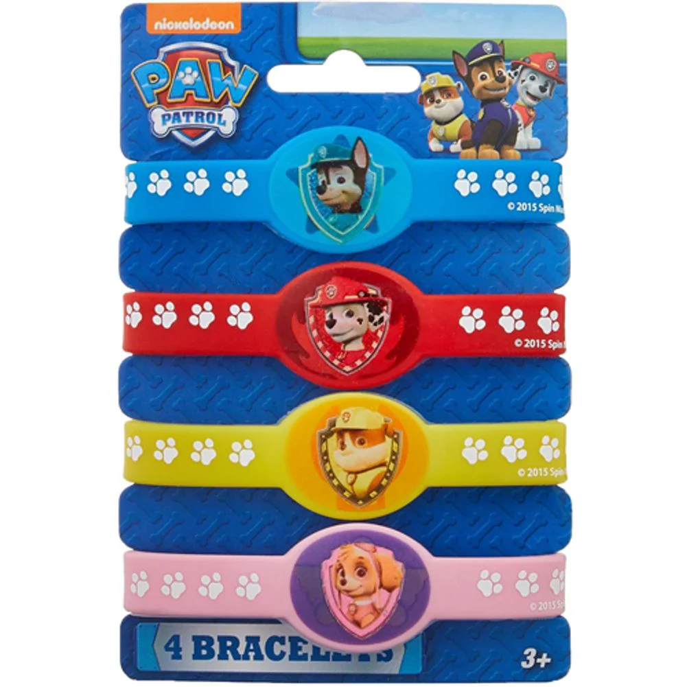 Paw Patrol Stretchy Bracelets (4ct)