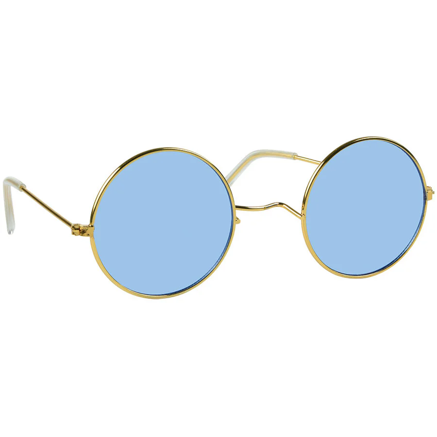 Peace Out Blue Fun Shades