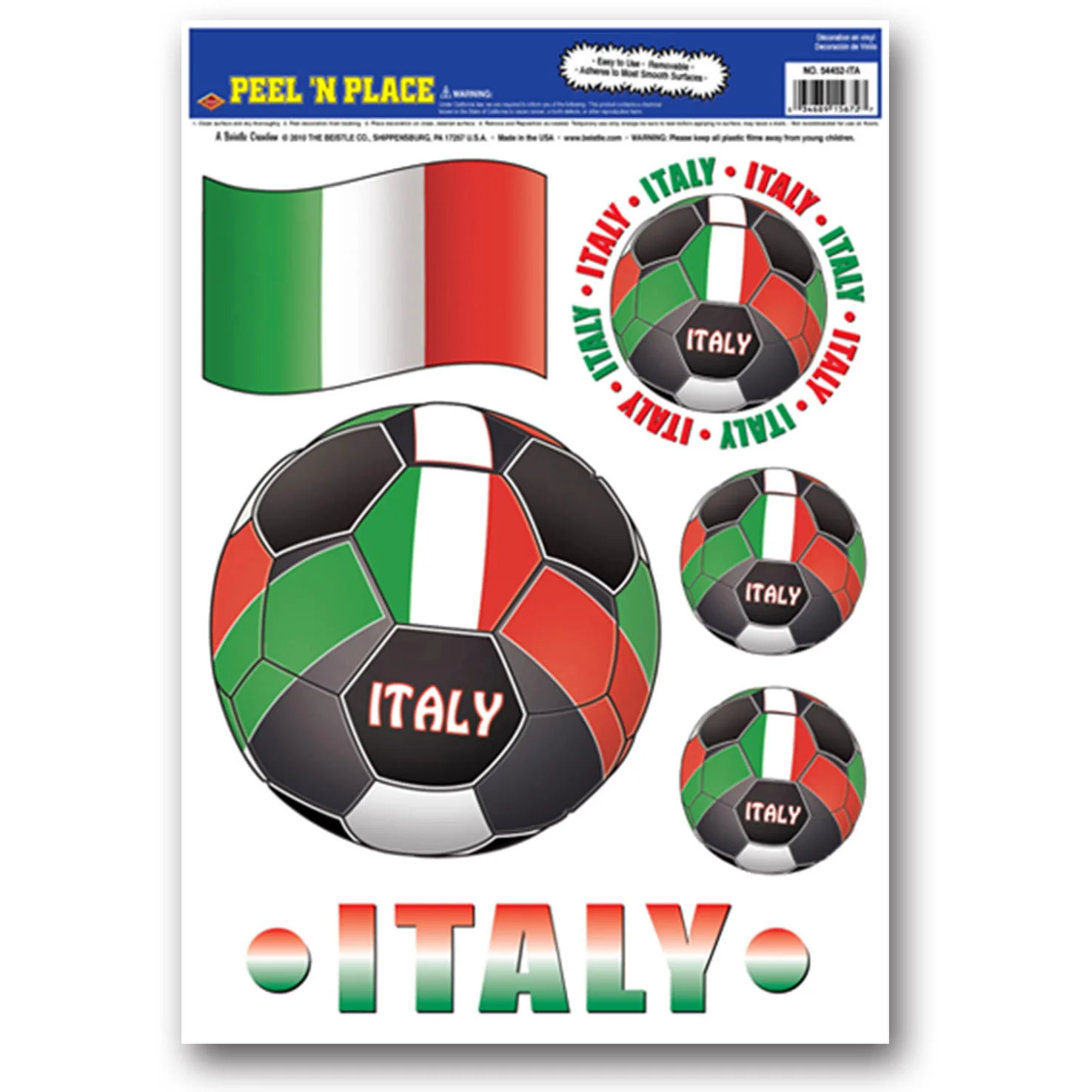 Peel 'N Place - Italy